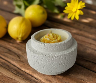 Svíčka - citron 004